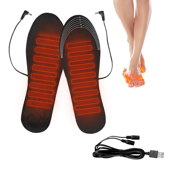 USB   full soled warm feet electric heating insole