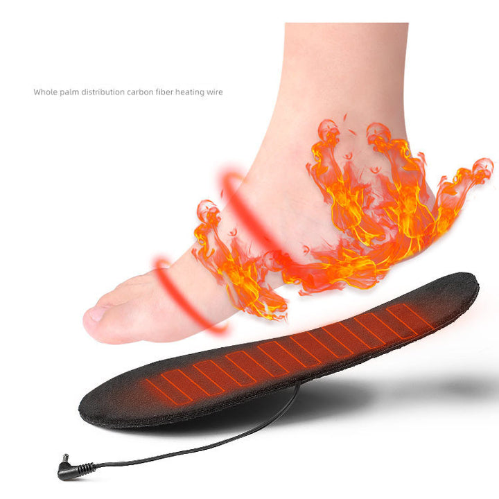 USB   full soled warm feet electric heating insole