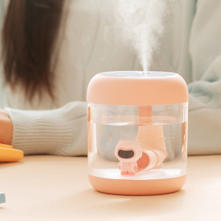 New Water Park Cute Mini Humidifier USB Charging